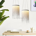 Flynn Aluminum Chain Tassel Pendant Light - Camilalamps - CA - A - 005