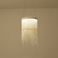 Flynn Aluminum Chain Tassel Pendant Light - Camilalamps - CA - A - 005
