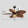 FolioWind Ceiling Fans with Lights - Camilalamps - CA - TO00791