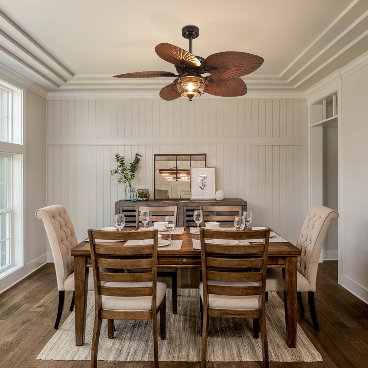 FolioWind Ceiling Fans with Lights - Camilalamps - CA - TO00791