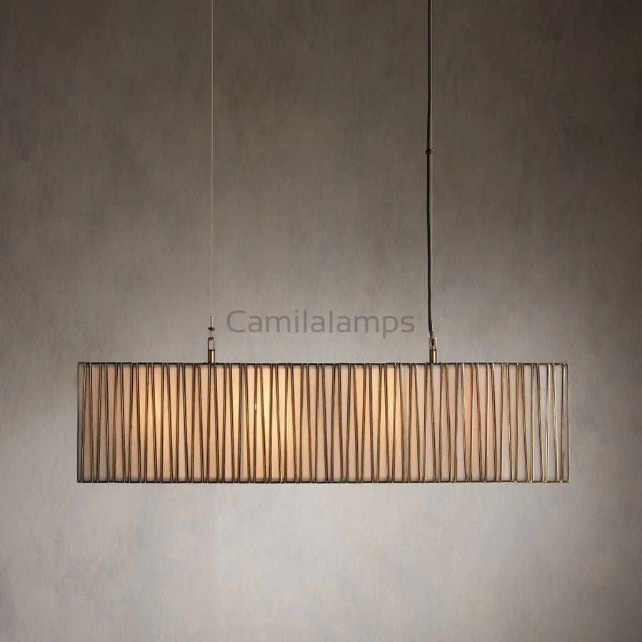 Forrest Rectangular Chandelier - Camilalamps - Ca-1RRC1YK72