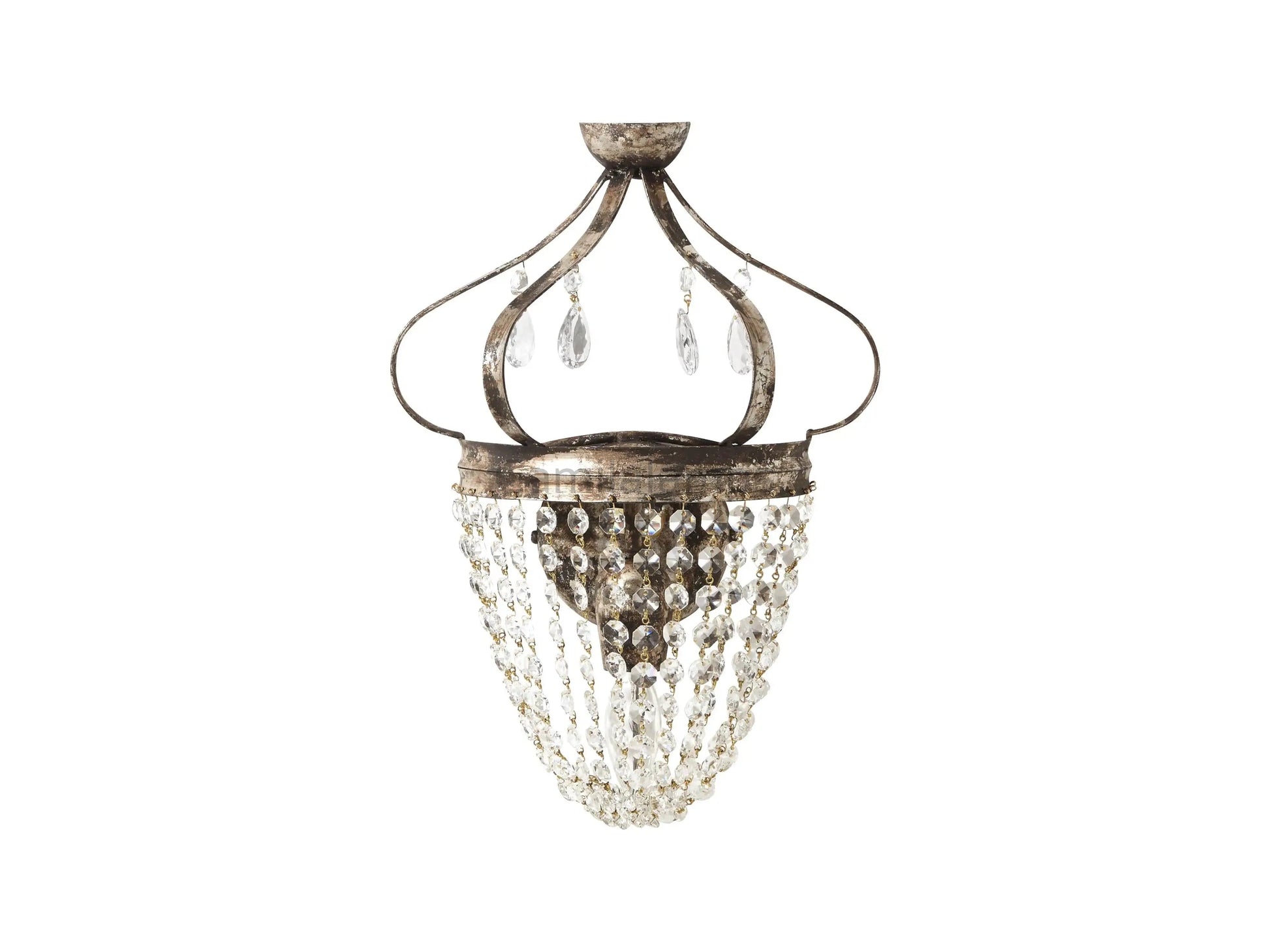 Fotini Iron Wall Sconce in Silver Clay - Camilalamps - CA - 636H0303
