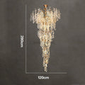 Francesca Petal Detail Grand Chandelier - Camilalamps - CA - A - 718