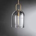 Fulcram Modern Cloche Crystal Pendant Light - Camilalamps - CAM1456