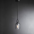 Fulcram Modern Cloche Crystal Pendant Light - Camilalamps - CAM1456