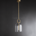 Fulcram Modern Cloche Crystal Pendant Light - Camilalamps - CAM1455