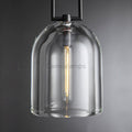 Fulcram Modern Cloche Crystal Pendant Light - Camilalamps - CAM1455