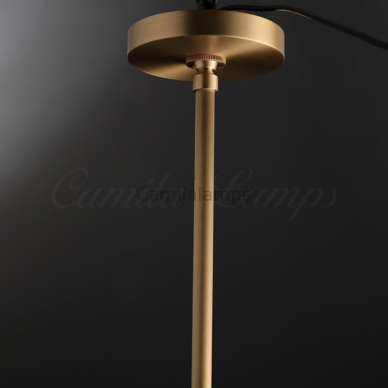 Fulcram Modern Dome Crystal Pendant Light - Camilalamps - CAM1465