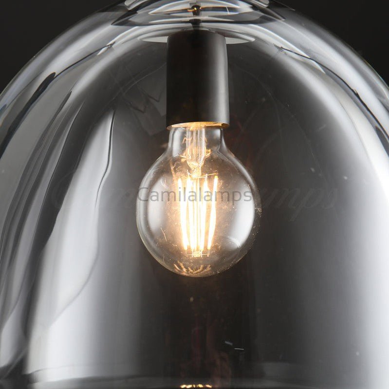Fulcram Modern Dome Crystal Pendant Light - Camilalamps - CAM1467