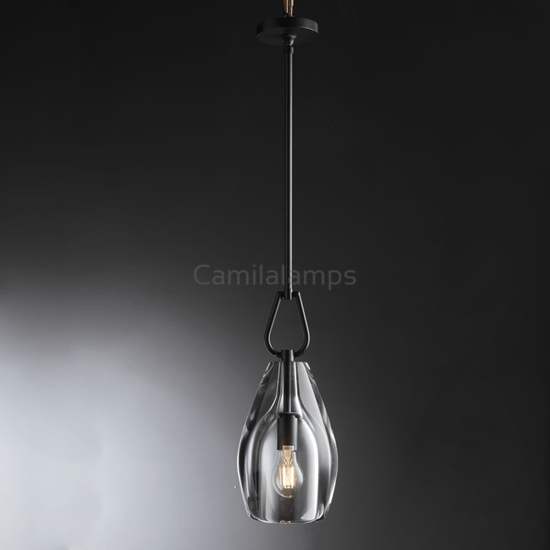 Fulcram Modern Flute Crystal Pendant Light - Camilalamps - CAM1475