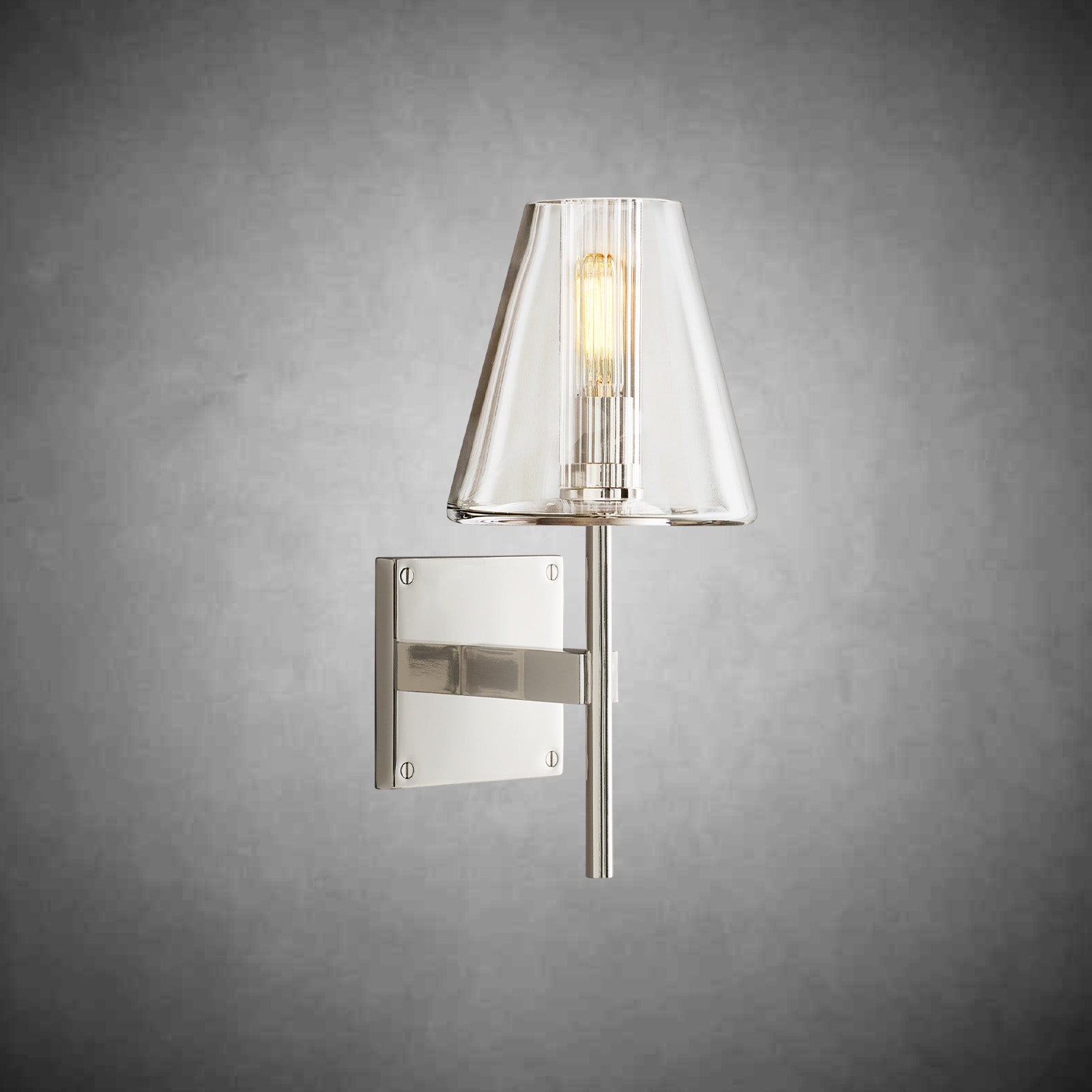 Fulhamic Glass Shade Sconce Light - Camilalamps - CAARHWS - 2561239