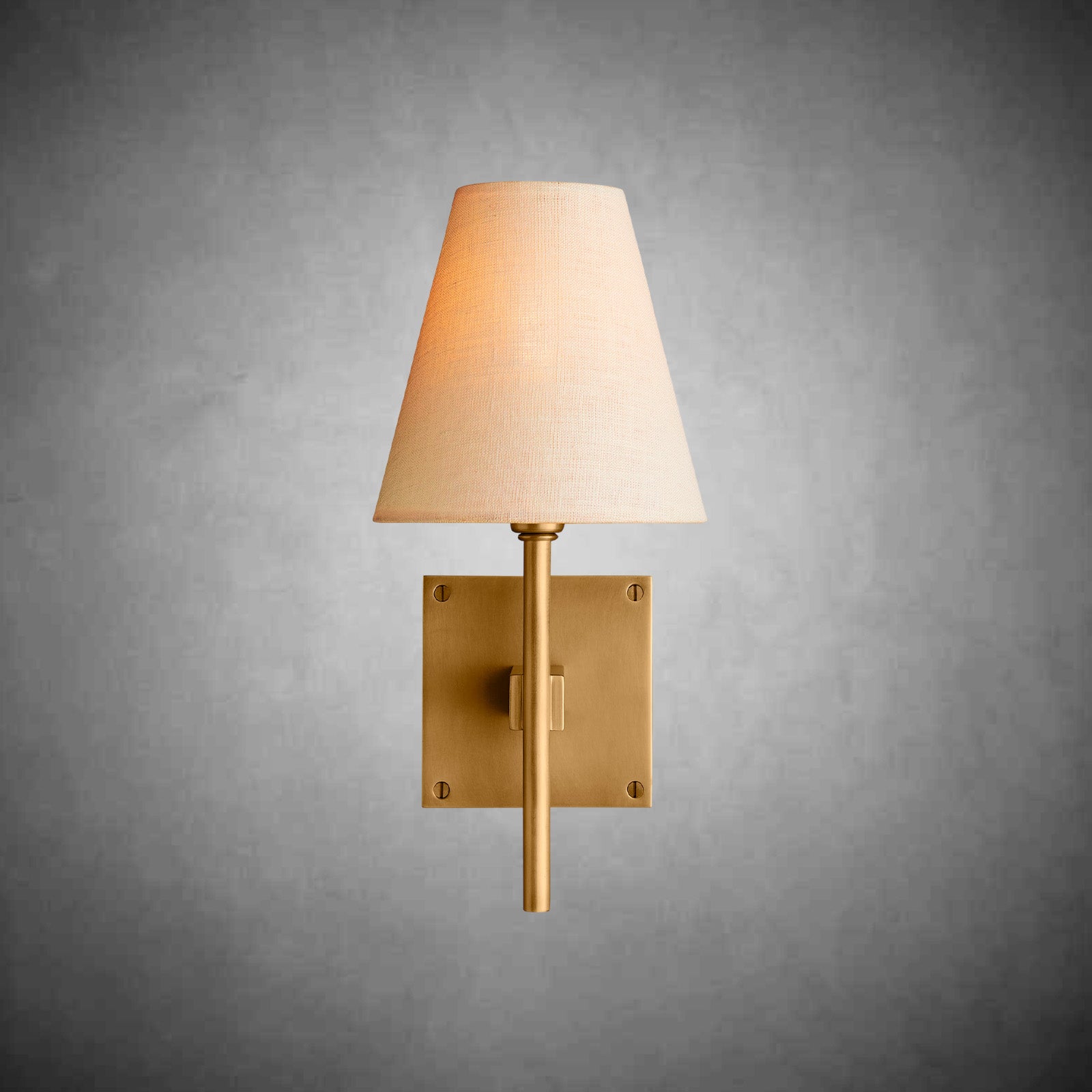 Fulhamic Linen Shade Sconce Light - Camilalamps - CAARHWS - 2561237