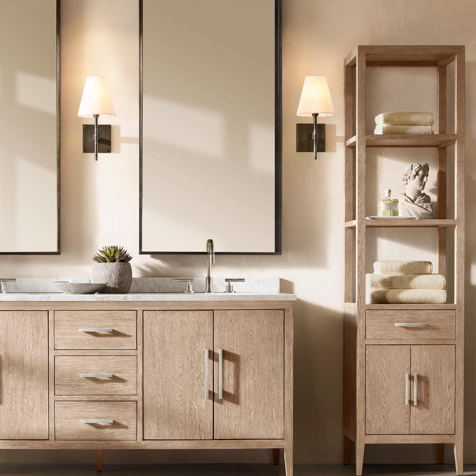 Fulhamic Linen Shade Sconce Light - Camilalamps - CAARHWS - 2561238