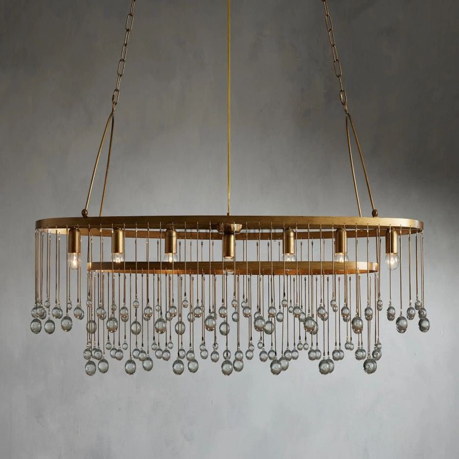 Gael Oval Chandelier - Camilalamps - Ca-1GF-106