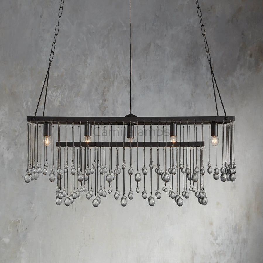 Gael Rectangular Chandelier - Camilalamps - Ca-1GF-115