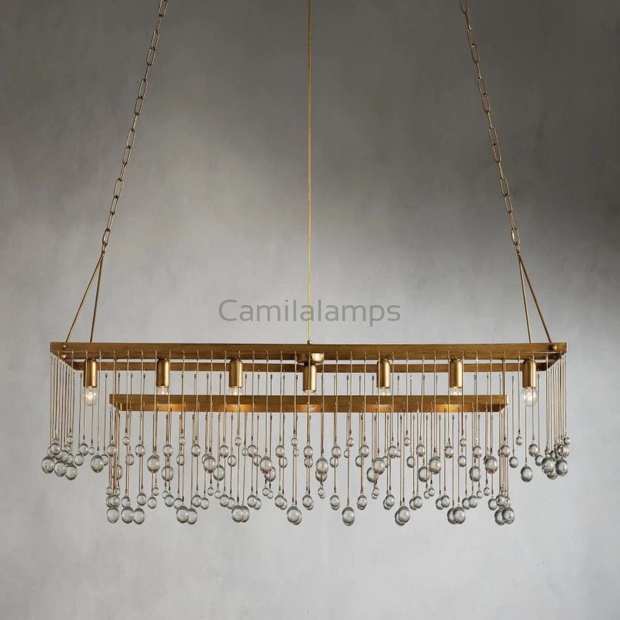 Gael Rectangular Chandelier - Camilalamps - CA - GF - 15
