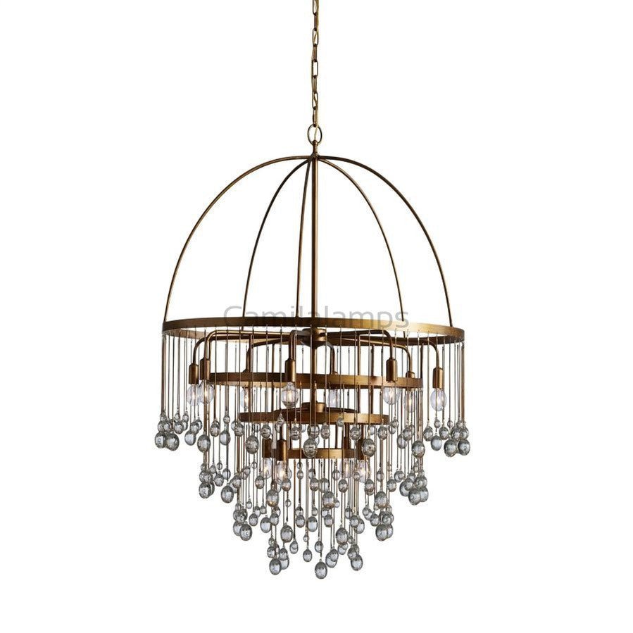 Gael Round Chandelier - Camilalamps - Ca-1GF-118