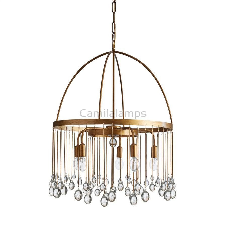 Gael Round Chandelier - Camilalamps - Ca-1GF-116