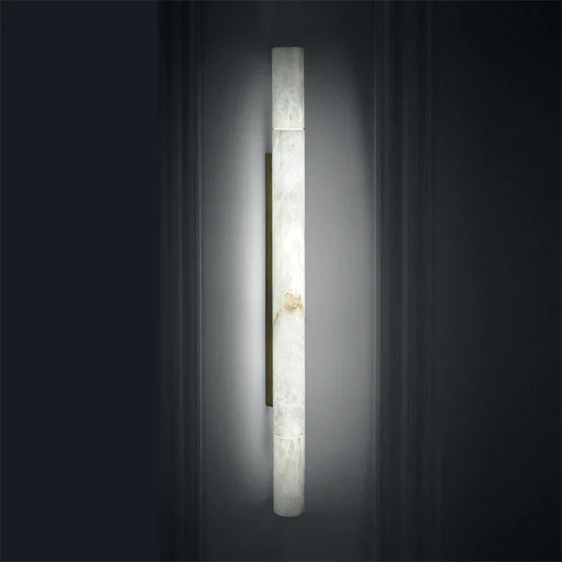 Garron Modern Alabaster Linear Wall Sconce - Camilalamps - CA-SWDE-5