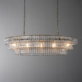 Ghiaccio Oval Chandelier 54