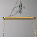 Ghiaccio Oval Chandelier 54