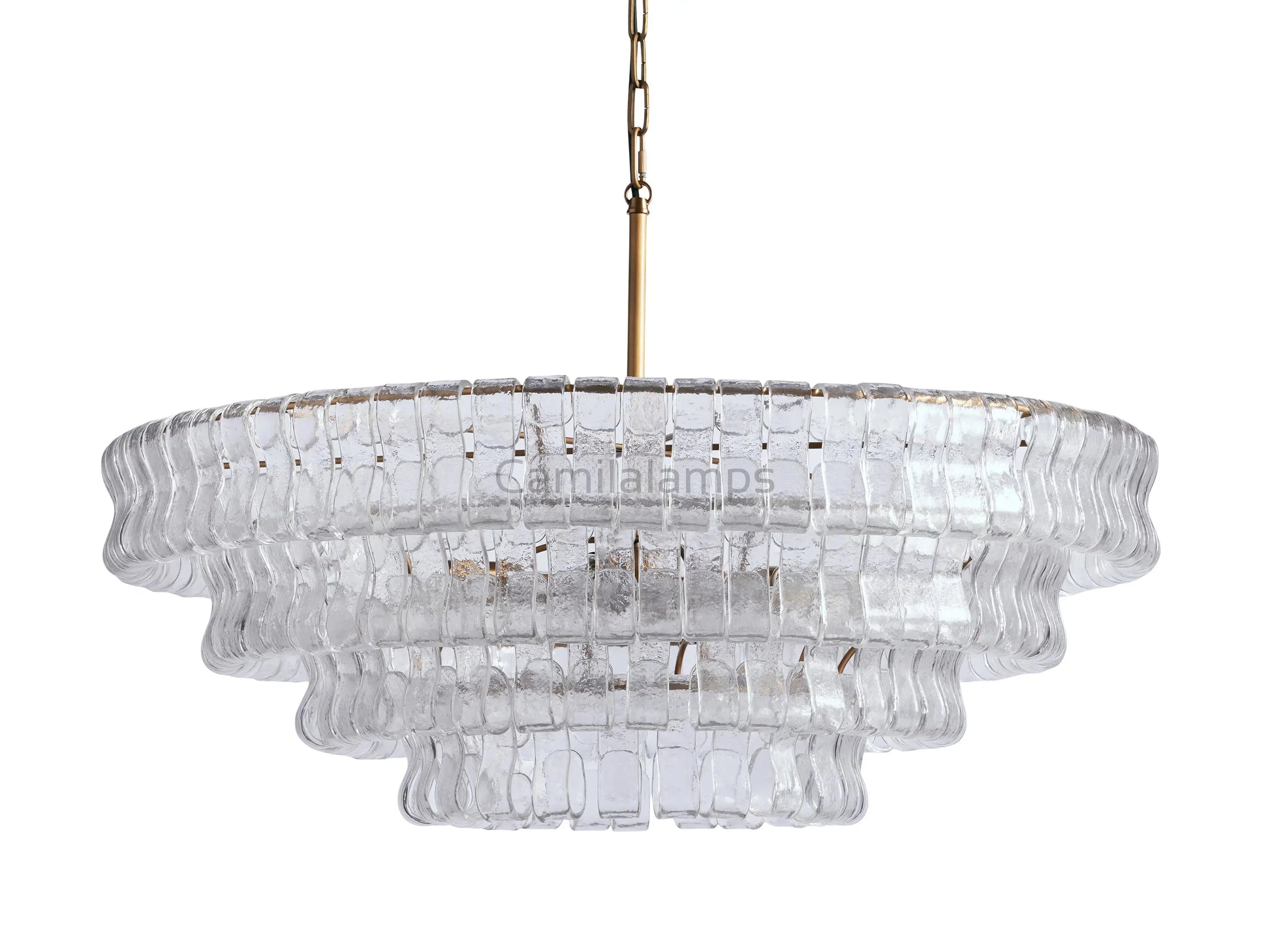 Ghiaccio Round Chandelier 36"48" - Camilalamps - CA - 10031H99KT