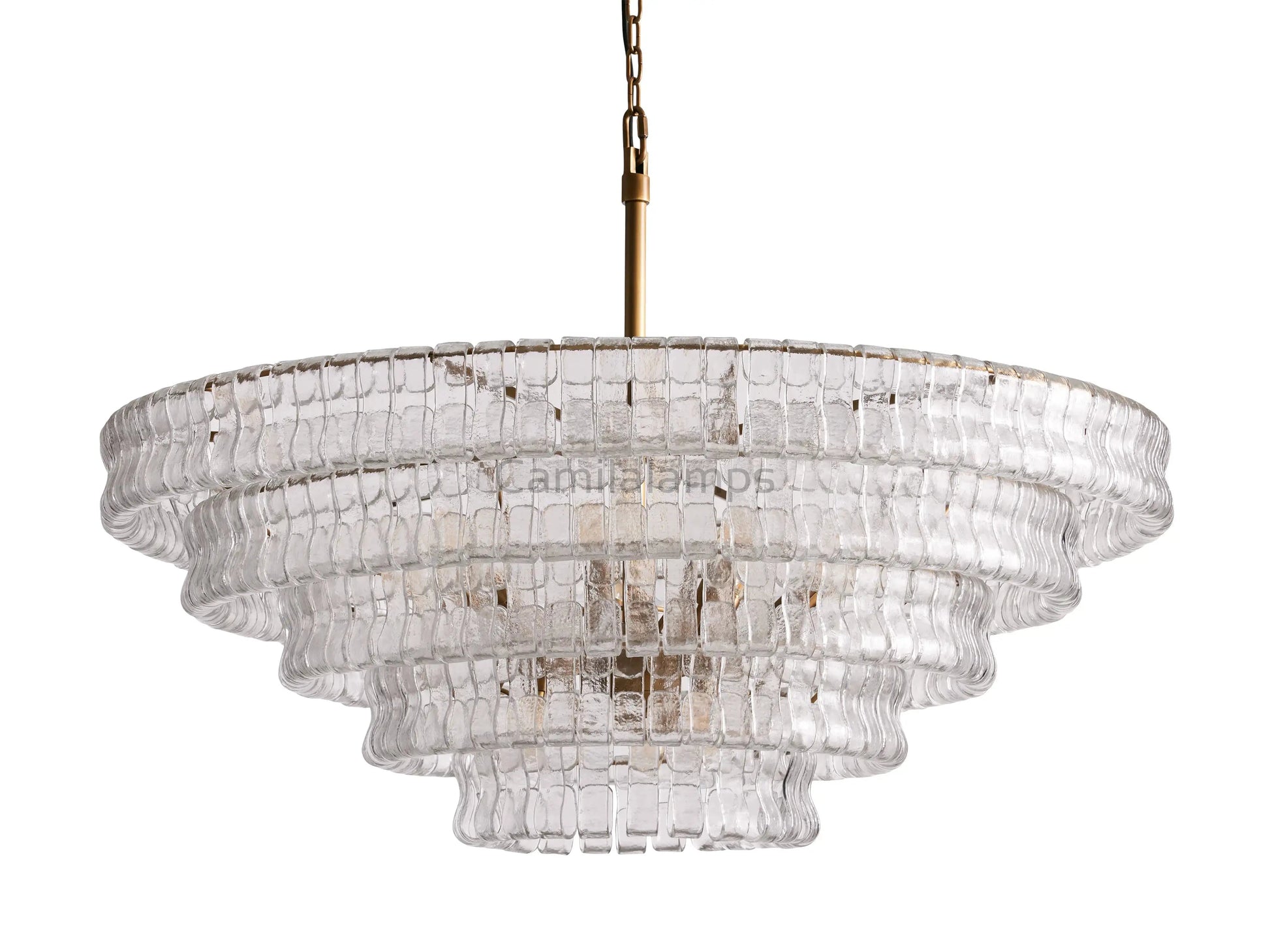 Ghiaccio Round Chandelier 36"48" - Camilalamps - CA - GHIACCIO - 102