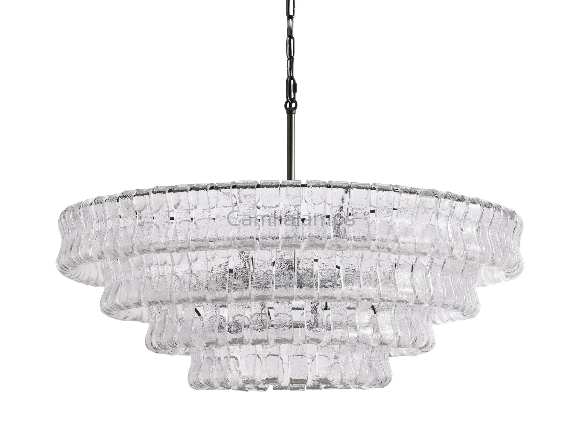 Ghiaccio Round Chandelier 36"48" - Camilalamps - CA - 10031993KT