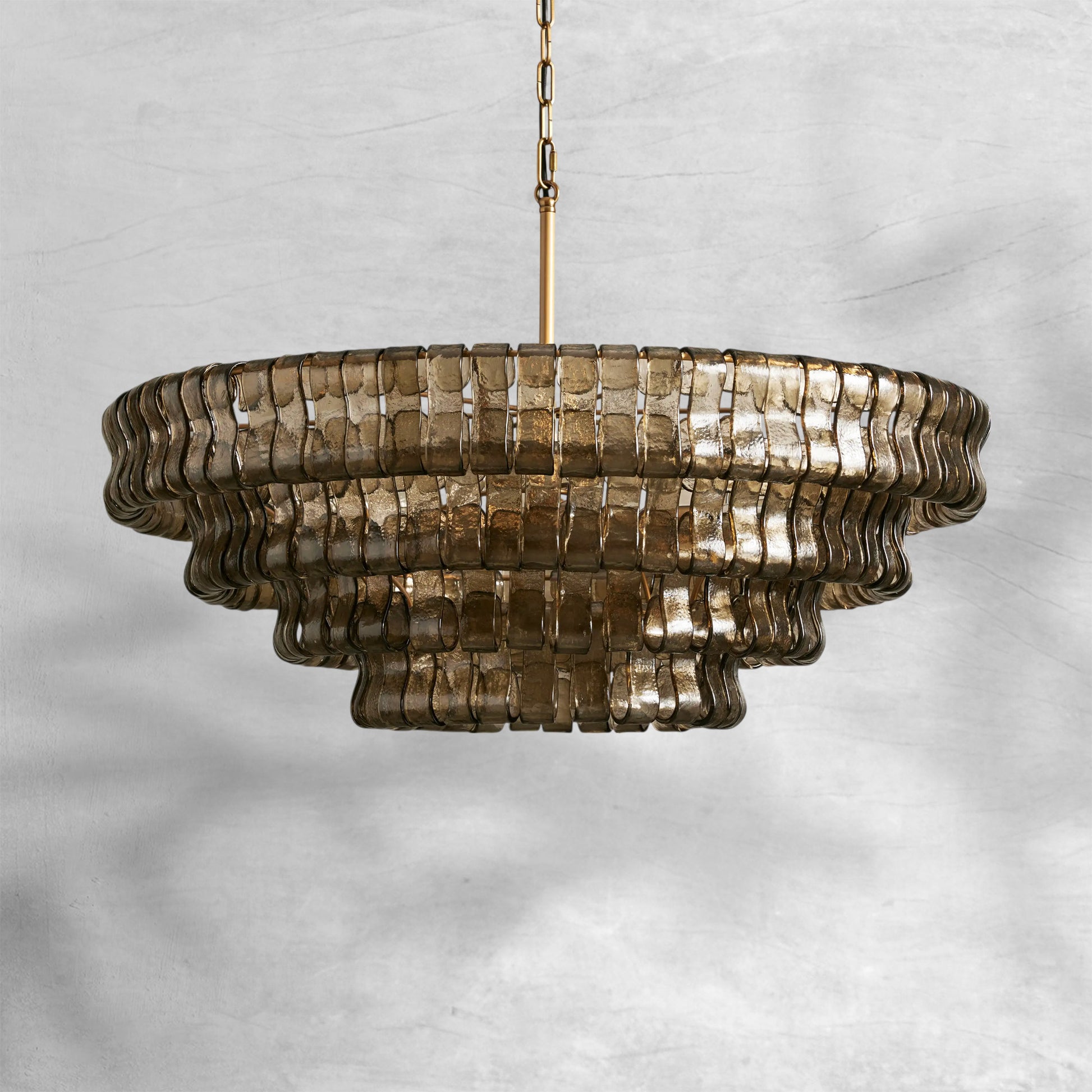 Ghiaccio Round Chandelier 36"48" - Camilalamps - CA - GHIACCIO - 103