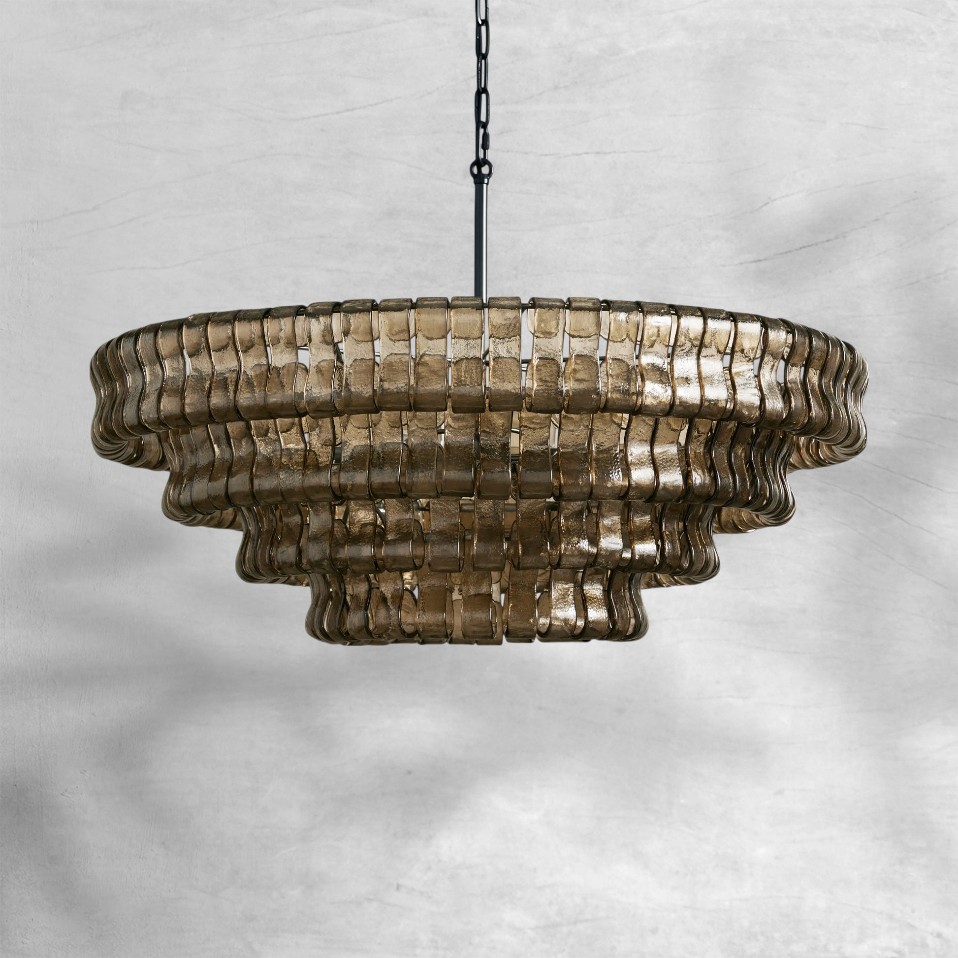 Ghiaccio Round Chandelier 36"48" - Camilalamps - CA - GHIACCIO - 103