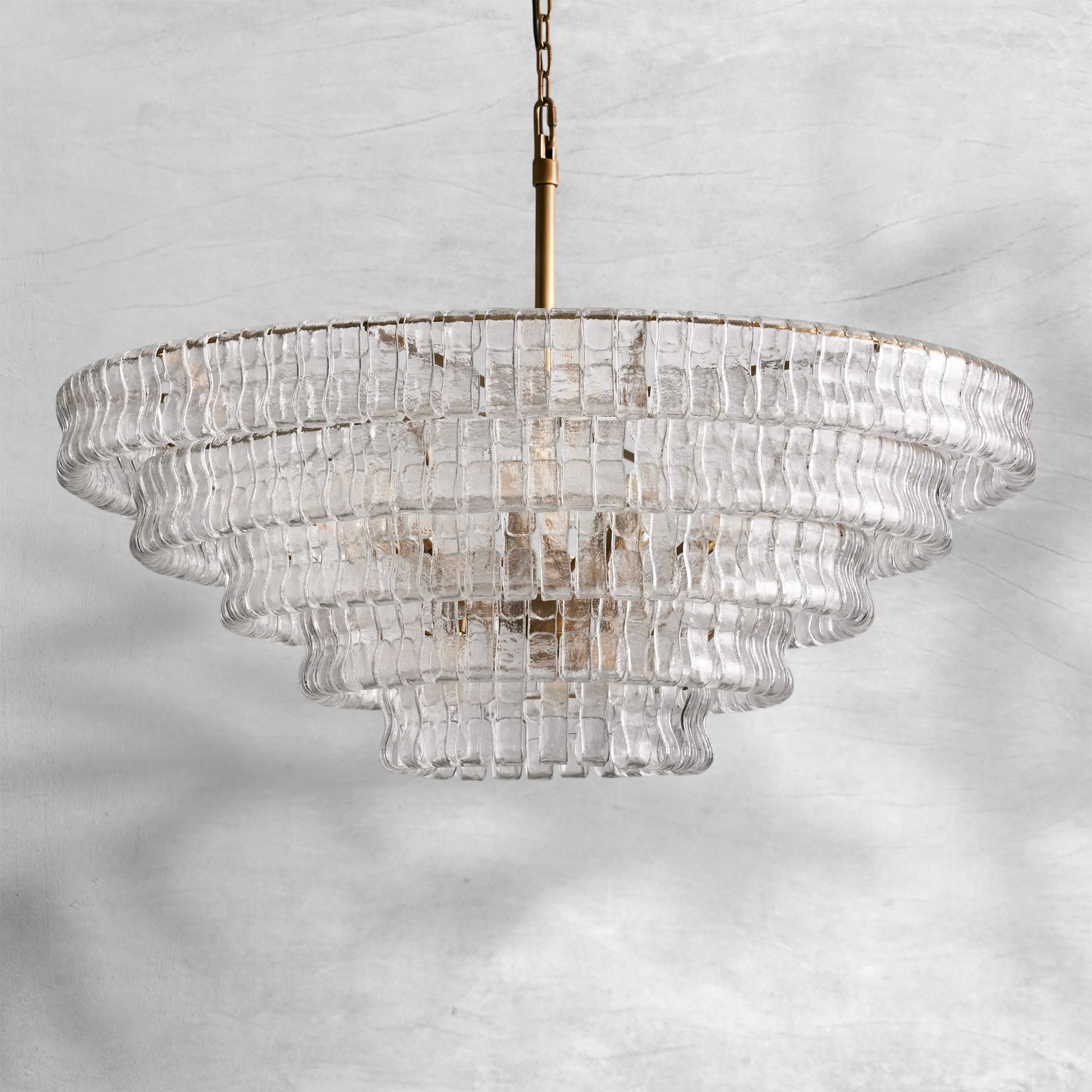 Ghiaccio Round Chandelier 36"48" - Camilalamps - CA - 10031H99KT