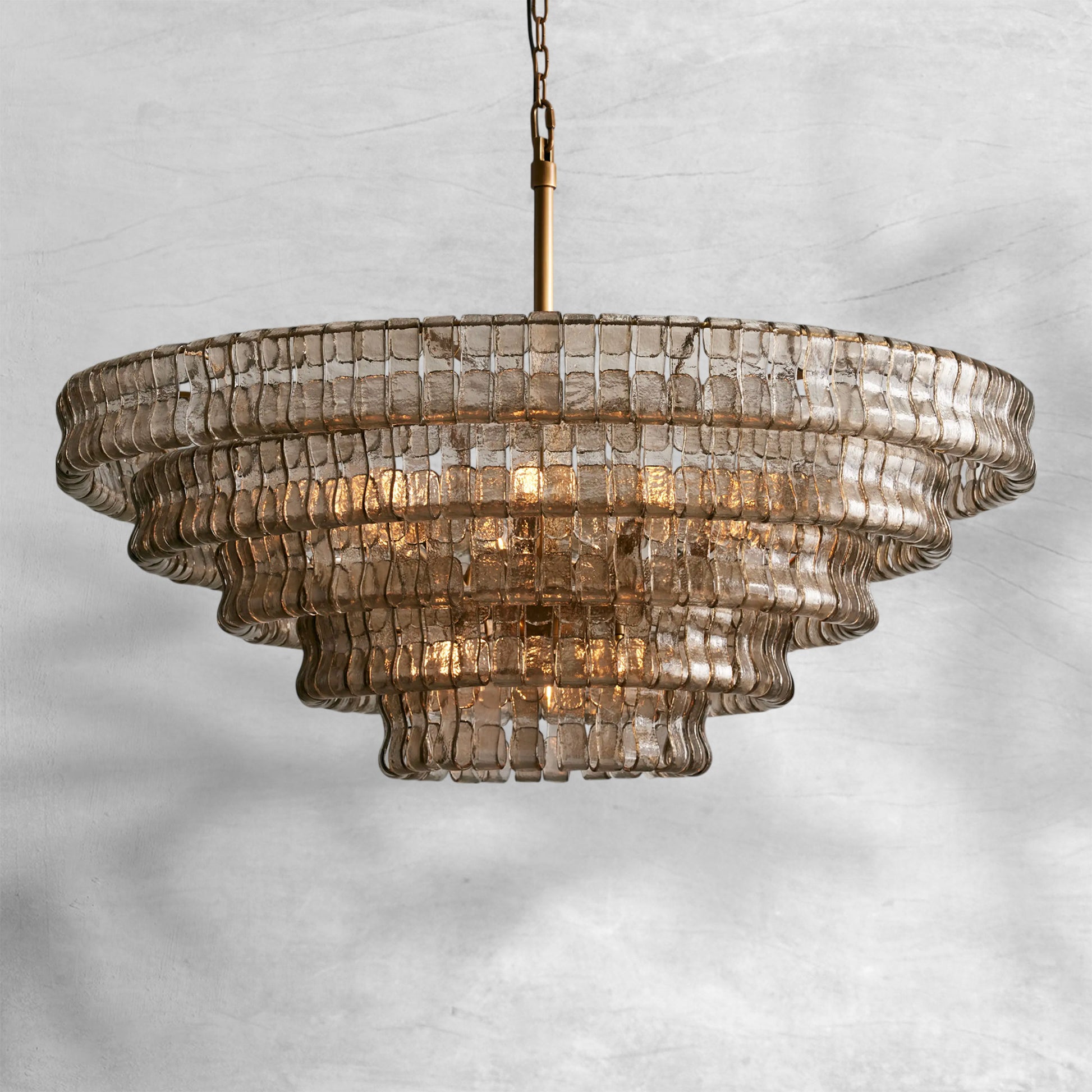 Ghiaccio Round Chandelier 36"48" - Camilalamps - CA - 10031H99KT