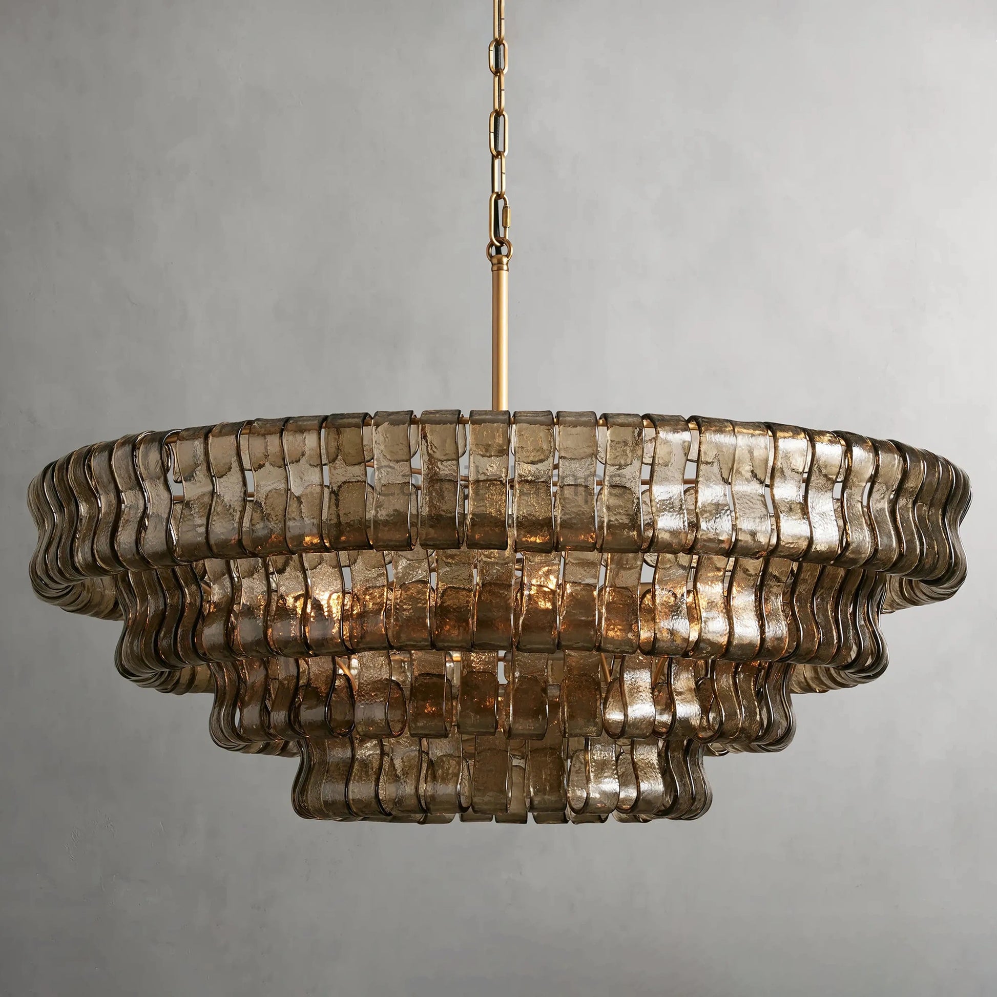 Ghiaccio Round Chandelier 36"48" - Camilalamps - CA - 10031992KT