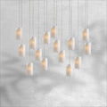 Gianna Rectangular Chandelier 15/30 Light - Camilalamps - CA - 7910110H24KT
