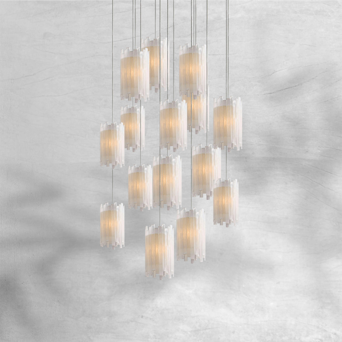 Gianna Round Chandelier 15/36 Light - Camilalamps - CA - 7910110H20KT