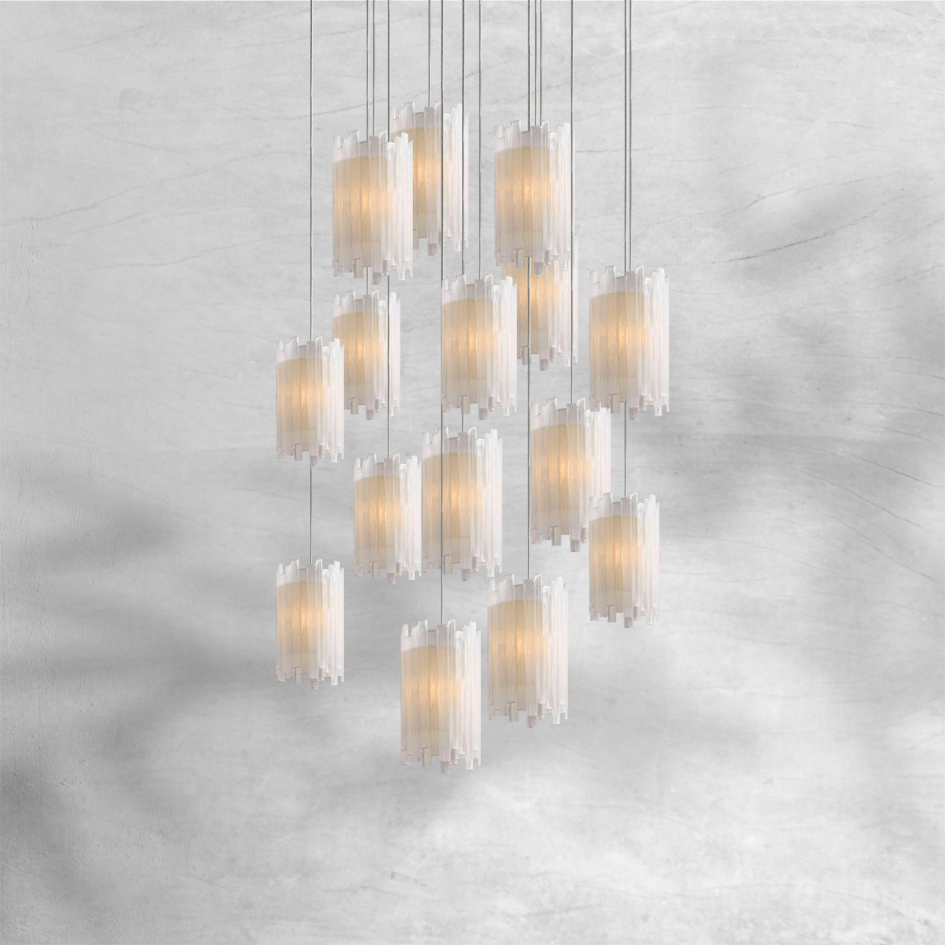 Gianna Round Chandelier 15/36 Light - Camilalamps - CA - 7910110H20KT