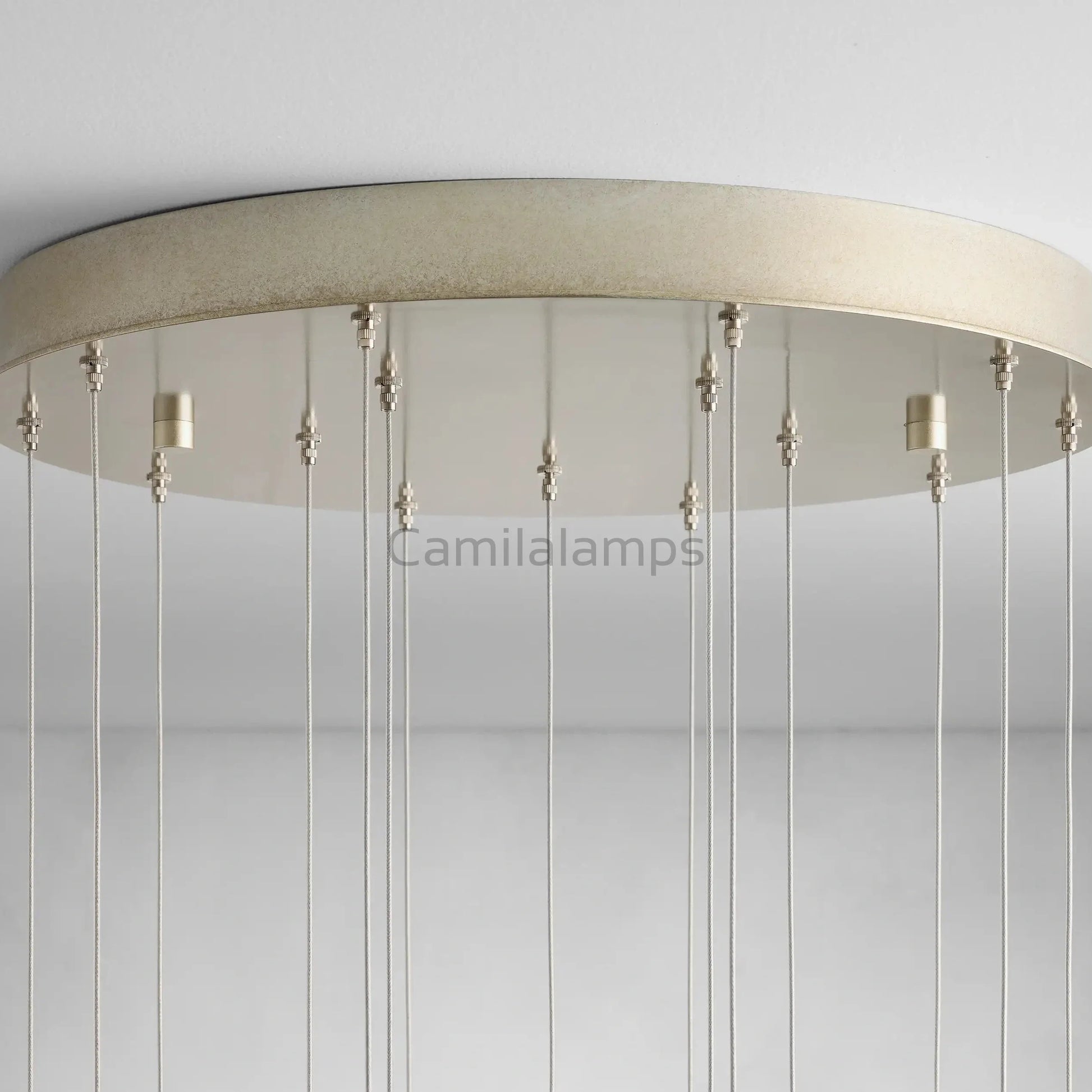 Gianna Round Chandelier 15/36 Light - Camilalamps - Ca-17910110H20KT