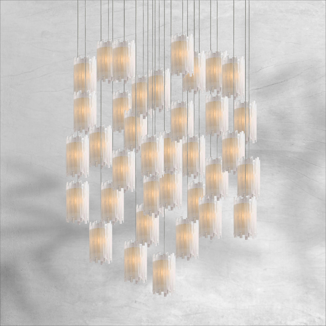 Gianna Round Chandelier 15/36 Light - Camilalamps - CA - 7910110H20KT