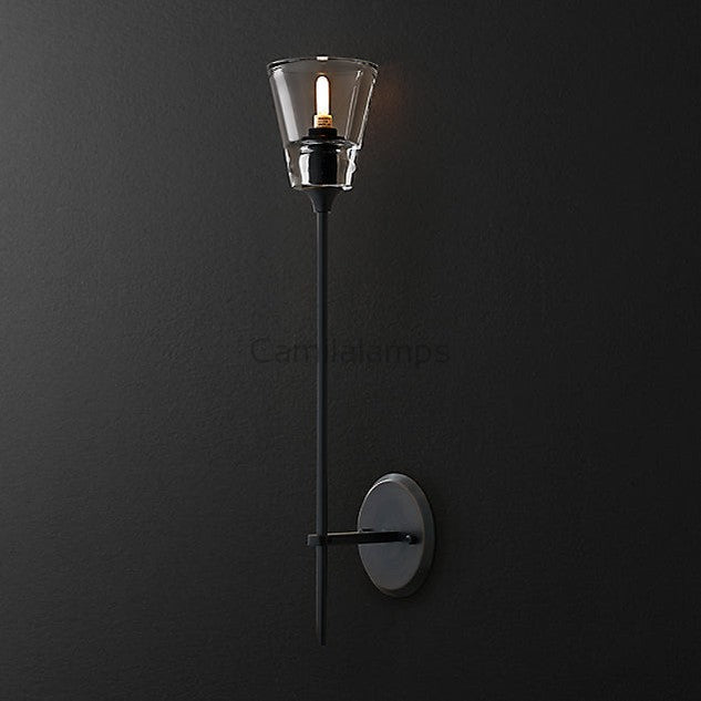 Gideon Torch Grand Wall Sconces - Camilalamps - CAM1726