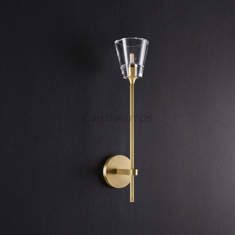 Gideon Torch Grand Wall Sconces - Camilalamps - CAM1727
