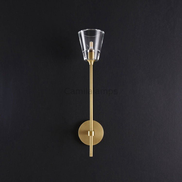 Gideon Torch Grand Wall Sconces - Camilalamps - CAM1727