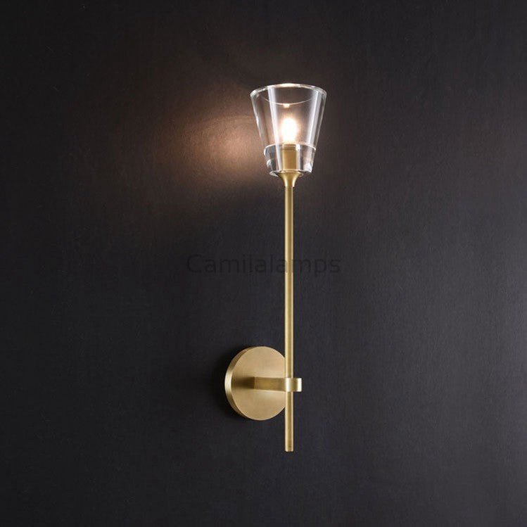 Gideon Torch Grand Wall Sconces - Camilalamps - CAM1726
