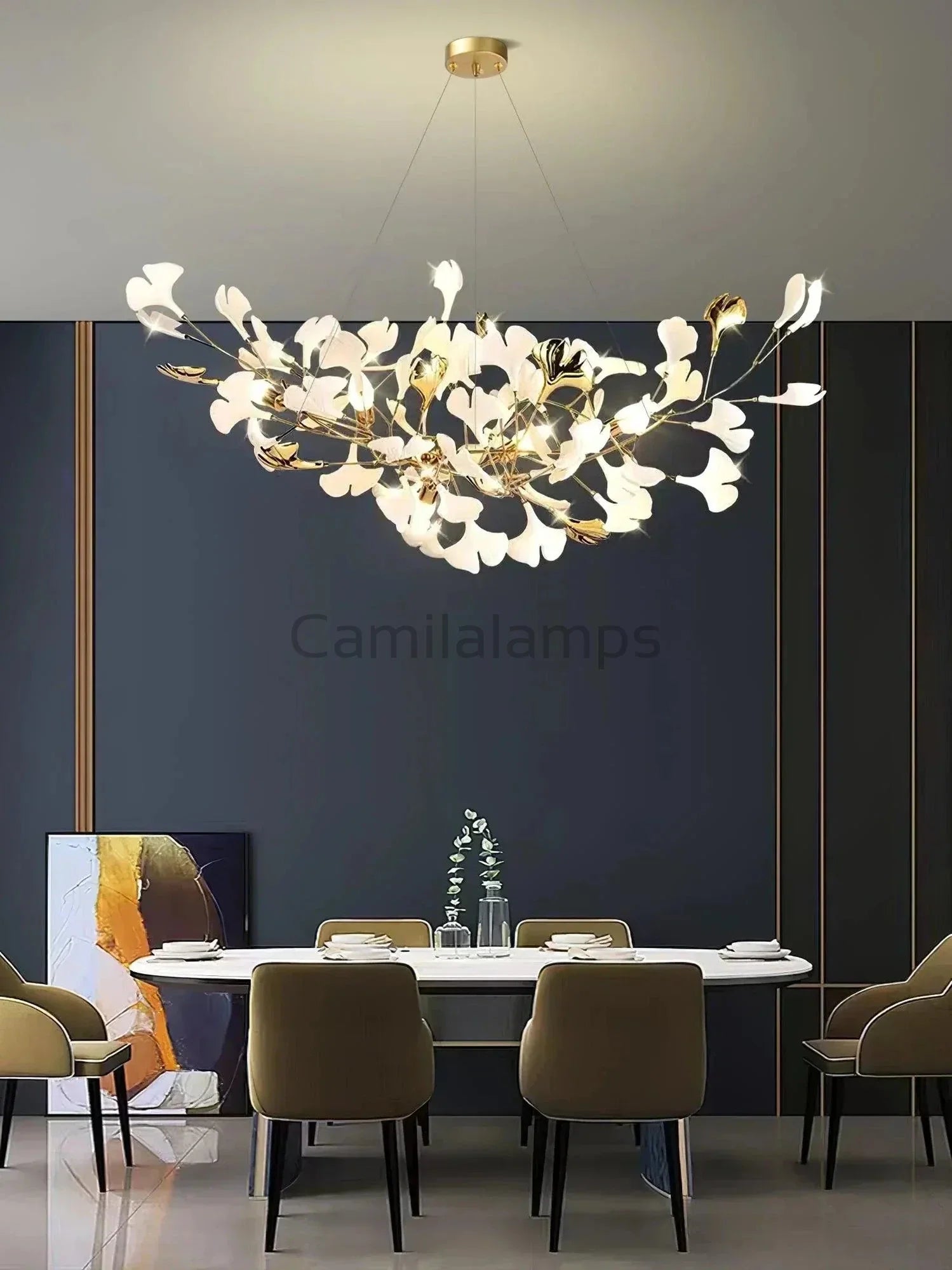 Gingko Chandelier B - Camilalamps - Ca-1aL2020-1C2713