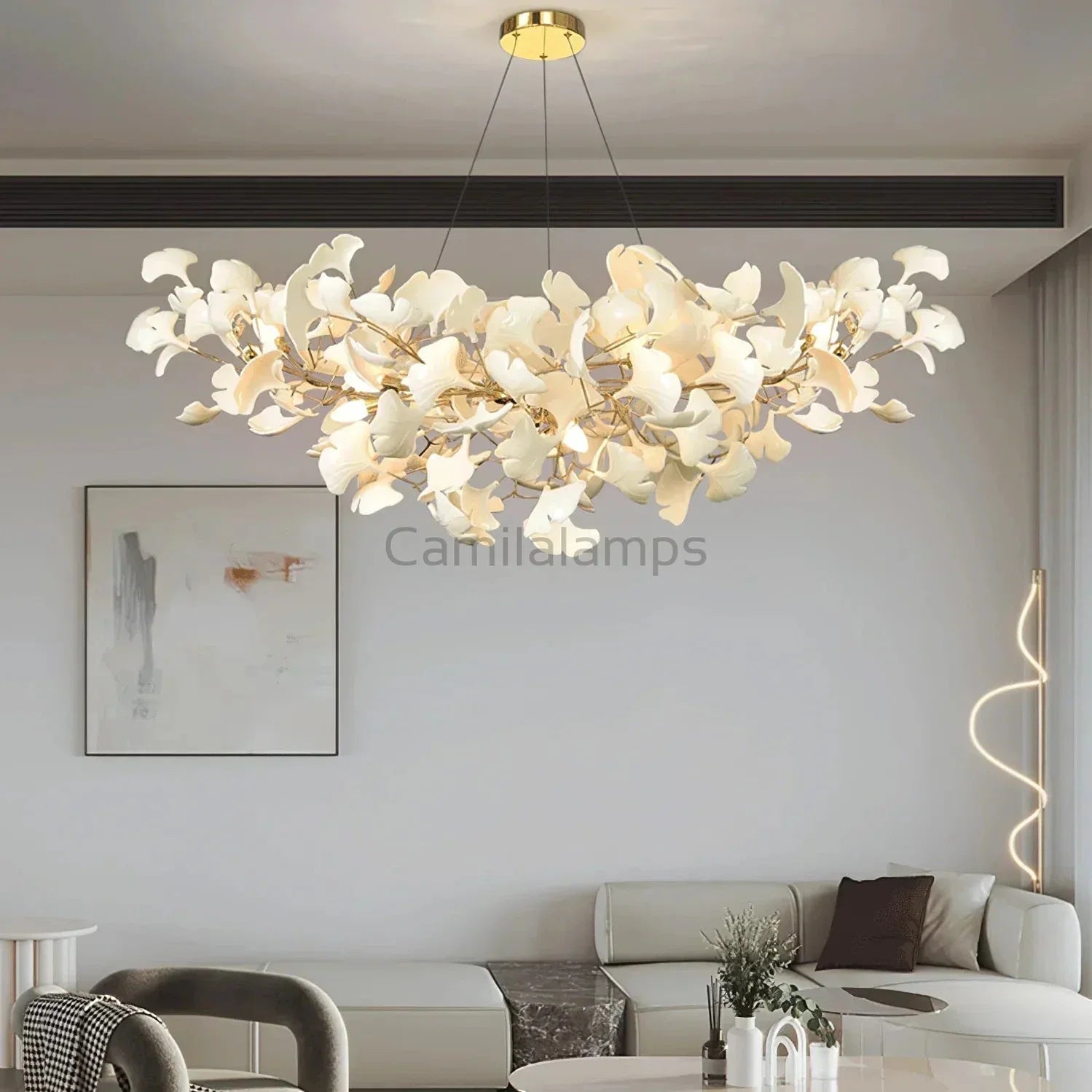 Gingko Chandelier B - Camilalamps - Ca-1aL2020-1C2710