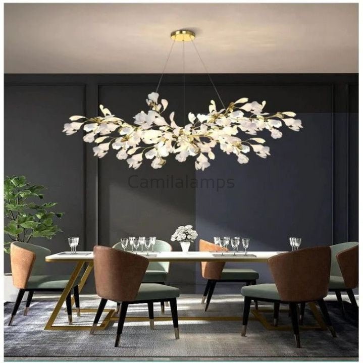 Ginkgo Branch Chandelier - Camilalamps - CA - GI2023 - C1382