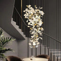 Ginkgo Cascading A Branch Chandelier - Camilalamps - CA - GI2023 - C1413