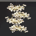 Ginkgo Cascading C (Alternating) Branch Chandelier - Camilalamps - CA - GI2023 - C1431