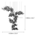Ginkgo Combination Chandelier - Camilalamps - CA - BU2024 - C1990
