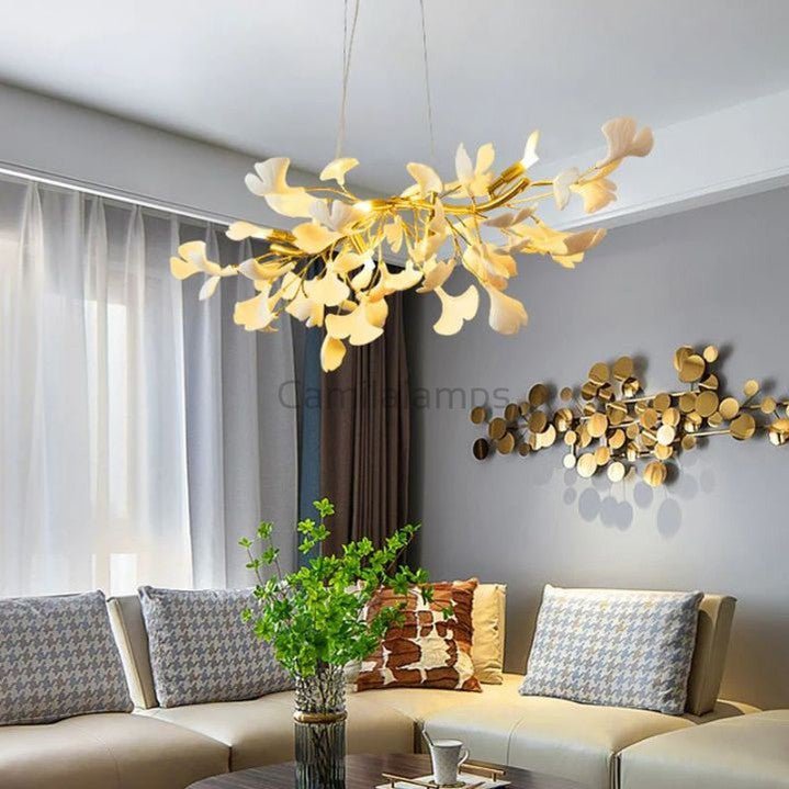 Ginkgo Luxury Chandelier Style C - Camilalamps - Ca-1BU2024-1C1937