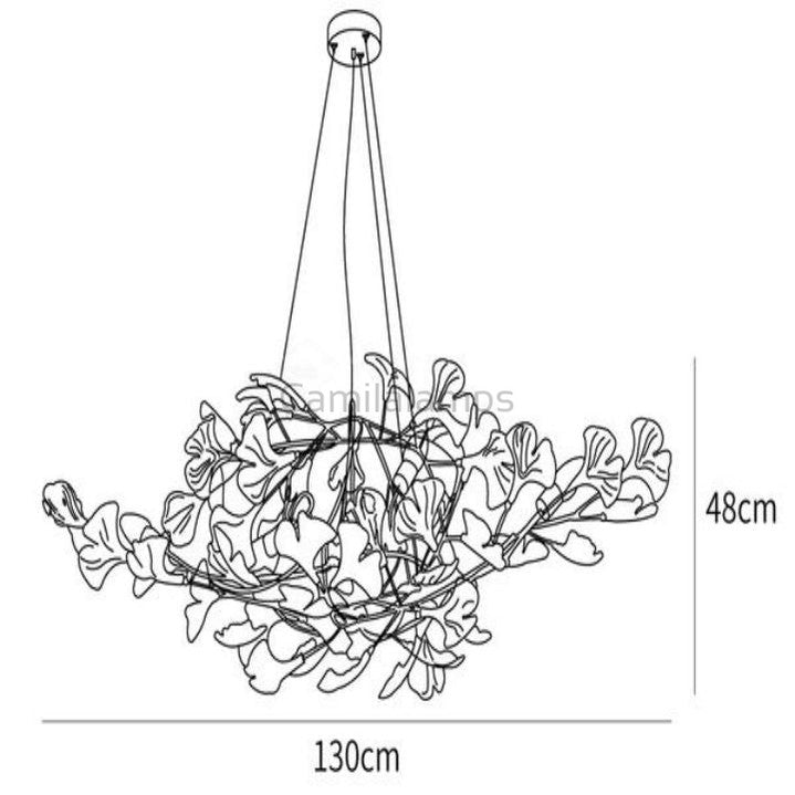 Ginkgo Luxury Chandelier Style D - Camilalamps - Ca-1BU2024-1C1943